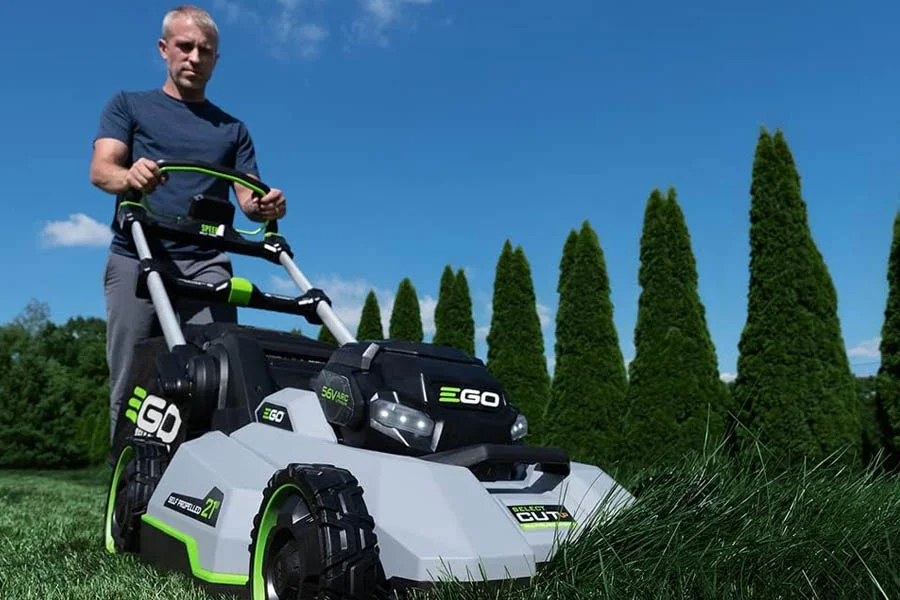 battery power mower reviews